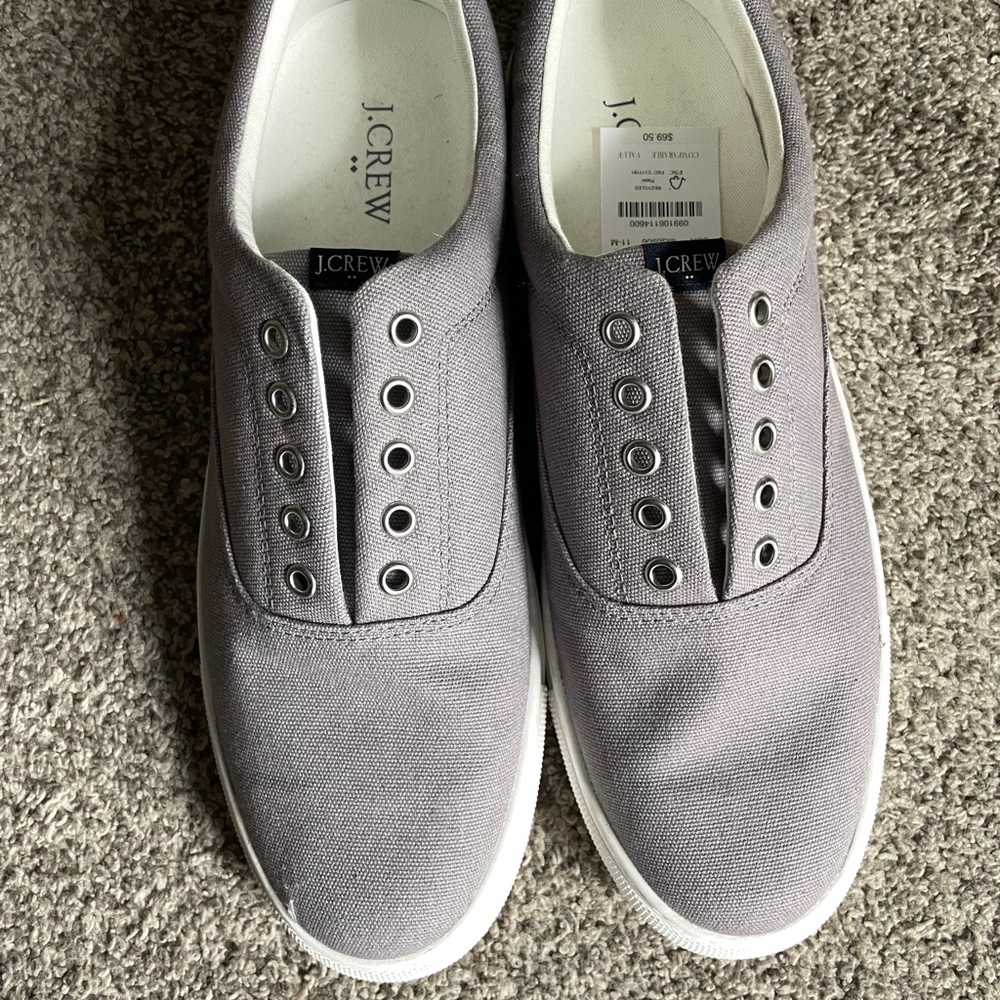 Mens J.Crew Explorer Canvas Sneakers